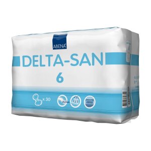 Abena Delta-San 6 hellblau, 30 Stück
