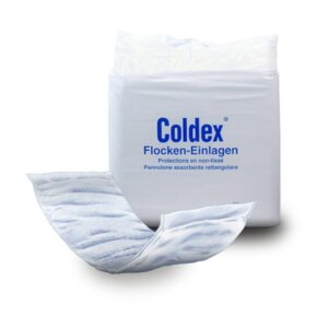 Coldex-Vlieswindeln Flockeneinlagen