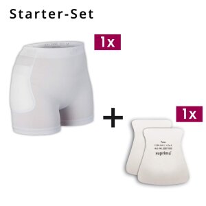 hip protector  - Starter Set - 1x protector + 1x Slip size M