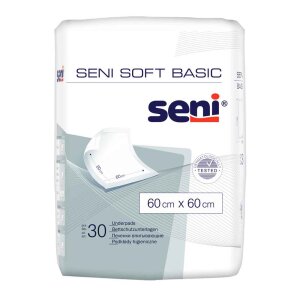 Seni Soft Basic 60x60 cm Flocken Bettschutzunterlagen
