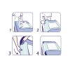 Seni Soft Basic 60x60 cm fluffs bed protection sheets