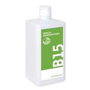 B 15 Wipe disinfection 1 l bottle, 1 piece