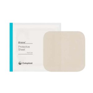 BRAVA protective skin plate 10x10 cm