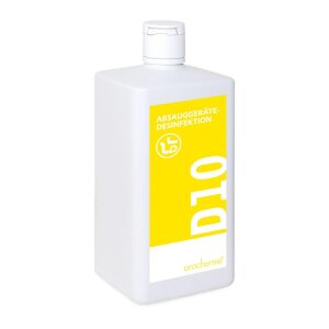 D 10 disinfectant for extraction unit 1 l