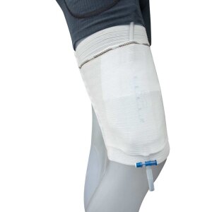 GHC Care Fix fixation stocking M with pouch 45-56 cm