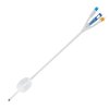 GHC Care Flow transurethral 3-way silicone rinse catheter 40 cm CH18