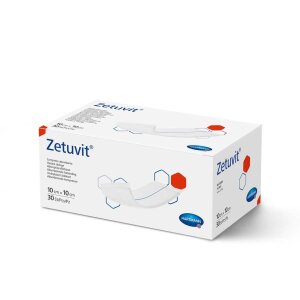 Hartmann Zetuvit absorbent compresses non aseptic 10x10...