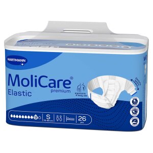 MoliCare Premium Elastic 9 Tropfen Vorlagen mit H&uuml;ftg&uuml;rtel