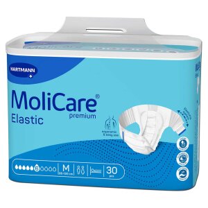 MoliCare Premium Elastic 6 Tropfen M, 30 Stück