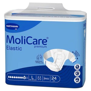 MoliCare Premium Elastic 9 Tropfen L, 24 Stück
