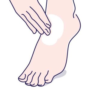 Seni Care nourishing foot cream