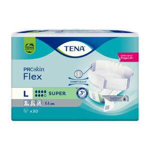 TENA ProSkin Flex Super Inkontinenzvorlagen L Carton (90 Pieces)