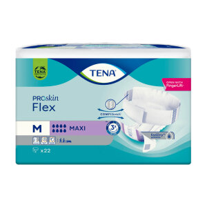 TENA Flex Maxi M Incontinence Pad with Waist Strap, 22 pcs.