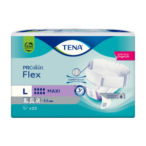 TENA Flex Maxi L Incontinence Pad with Waist Strap, 22 pcs.