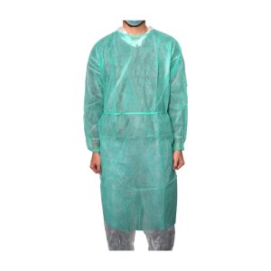 MaiMed-Coat Protect protective gown green 120 x 140 cm