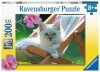 Ravensburger Puzzle white kitten