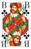 Ravensburger Kartenspiel Klassisches Skatspiel, Französisches Bild mit großen Eckzeichen, 32 Karten in Klarsicht-Box