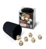 Ravensburger Dice cup and 6 quality dice in transparent box