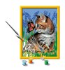Ravensburger Painting by numbers Cat with Butterfly
