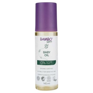 Bambo Nature baby oil color and fragrance free 145 ml