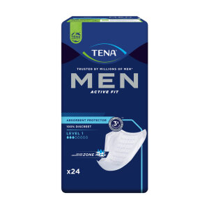 TENA Men Level 1 discreet Incontinence Pads for Men