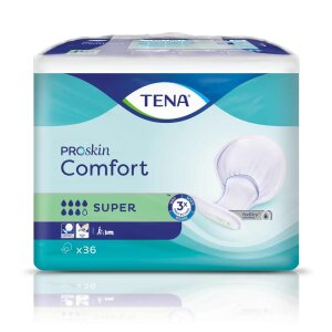 TENA ProSkin Comfort Super Incontinence Pads, 36 pcs.